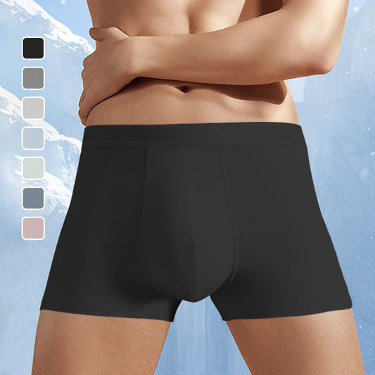 🔥Hot sale 50% Off🔥✨Men's Large Size Ice Silk Breathable Briefs