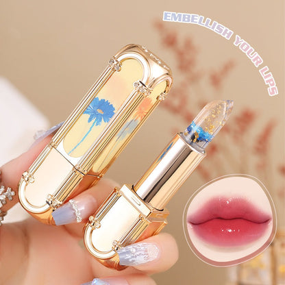 ✨HOT SALE 49% OFF✨Long-lasting Moisturizing Flower Jelly Color-changing Lipstick