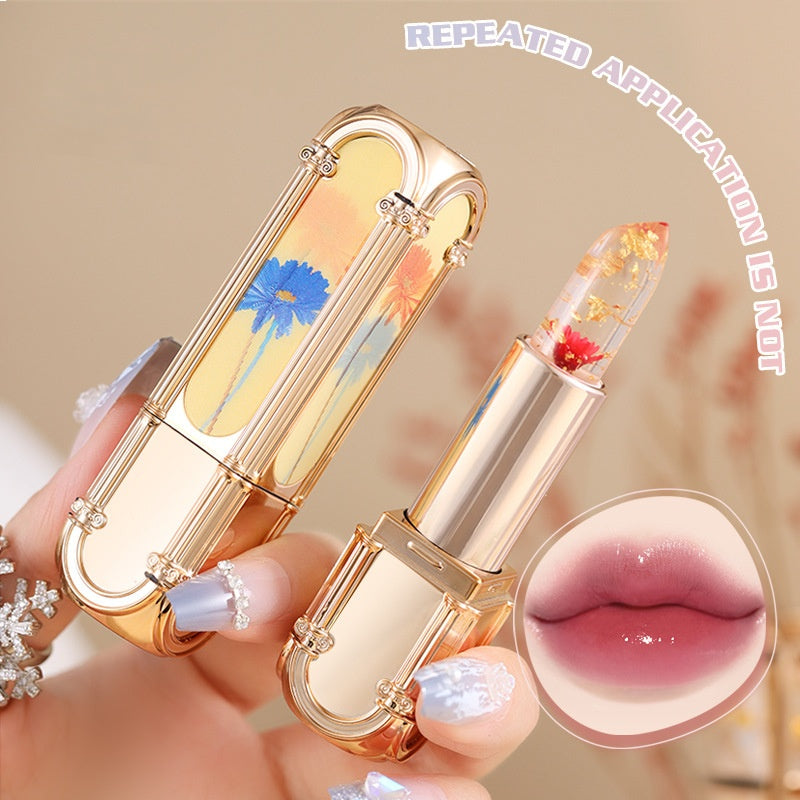 ✨HOT SALE 49% OFF✨Long-lasting Moisturizing Flower Jelly Color-changing Lipstick