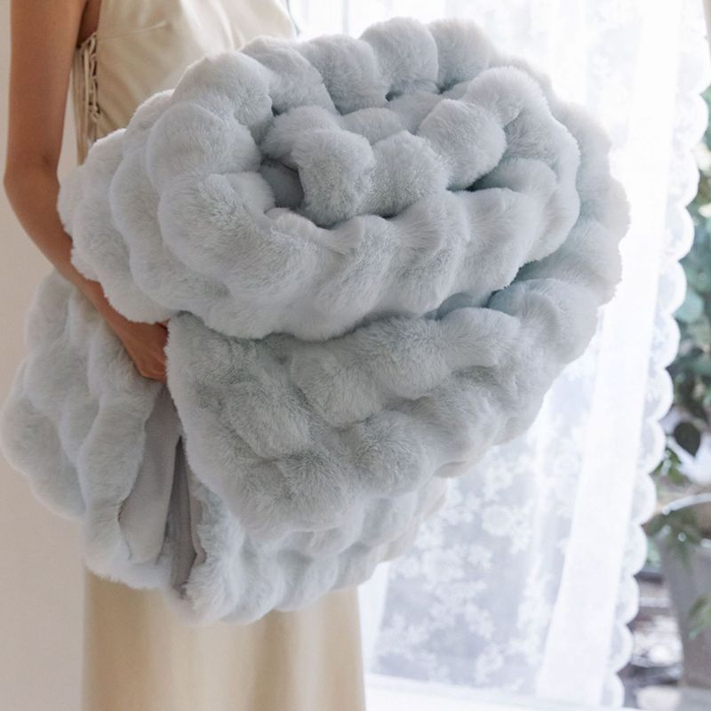 🎁It's indispensable to keep warm at winter🎁 Soft Fluffy Blanket