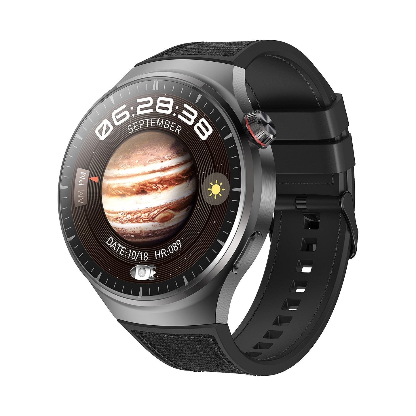 ✨New Arrivals✨ Watch 4 PRO Round Smartwatch: Bluetooth Calls, Waterproof, and Smart Voice Assistant for Your Active Life! 💪⌚