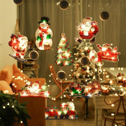 🎄CHRISTMAS PRE-SALE NOW 49% OFF🎄Christmas Window Hanging Lights