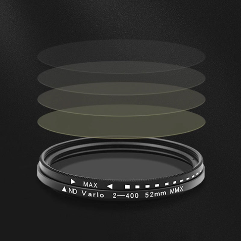 The perfect shooting tool for your cell phone: dynamic ND filters for light control at your fingertips!