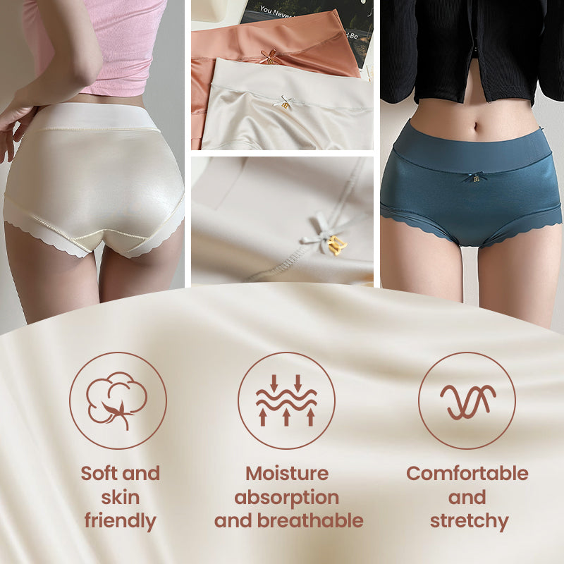 🔥Hot Sale 🔥Premium Satin Antibacterial Moisture-absorbing Pantiess