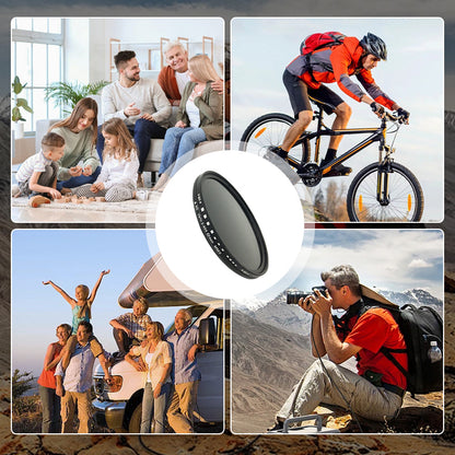 The perfect shooting tool for your cell phone: dynamic ND filters for light control at your fingertips!