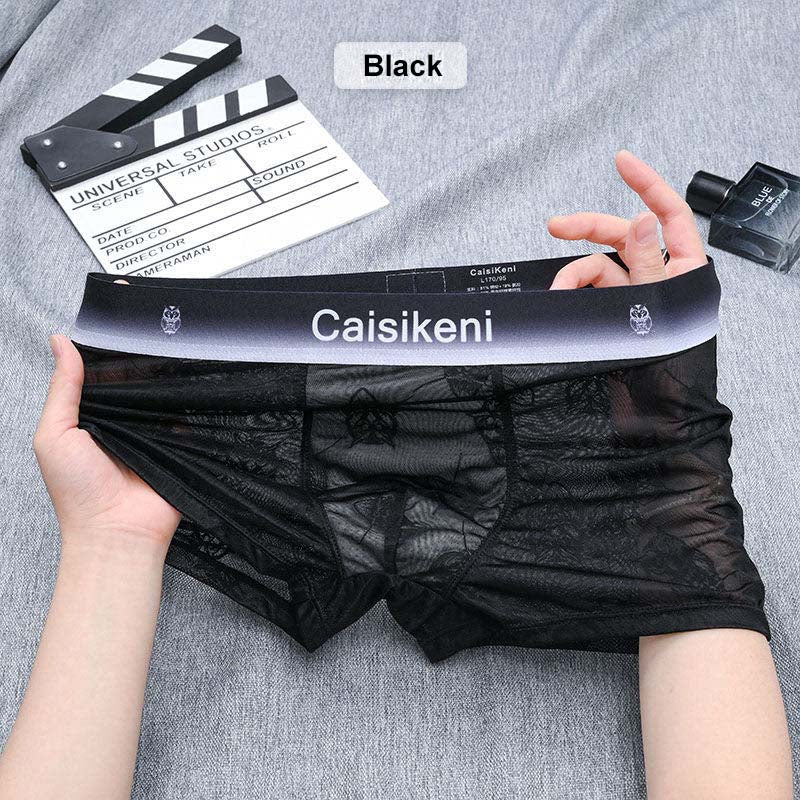 Buy 1 Get Men's Cooling Breathable Elastic Waistband Boxer Briefs