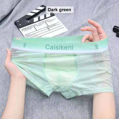 Buy 1 Get Men's Cooling Breathable Elastic Waistband Boxer Briefs