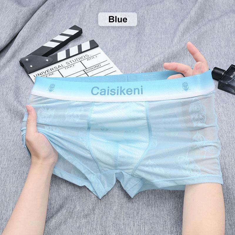 Buy 1 Get Men's Cooling Breathable Elastic Waistband Boxer Briefs