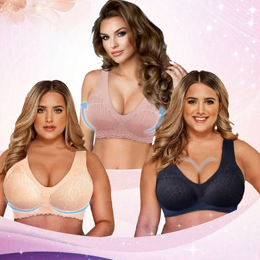 💕 Push Up Wireless Bras-Designed for women's health and beauty