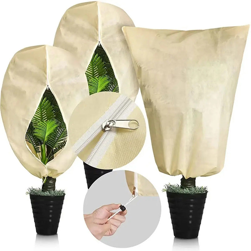 ✨Limited Time Offer💖Plant Thickened Drawstring Bag Freeze Protection Covers