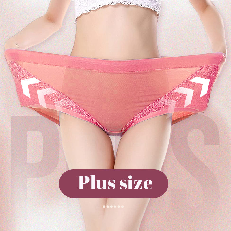 🌸Plus Size High Waist Leak Proof Cotton Panties