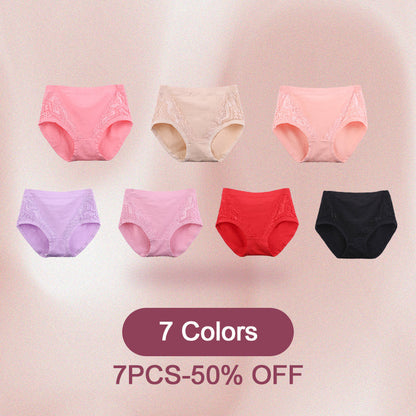 🌸Plus Size High Waist Leak Proof Cotton Panties