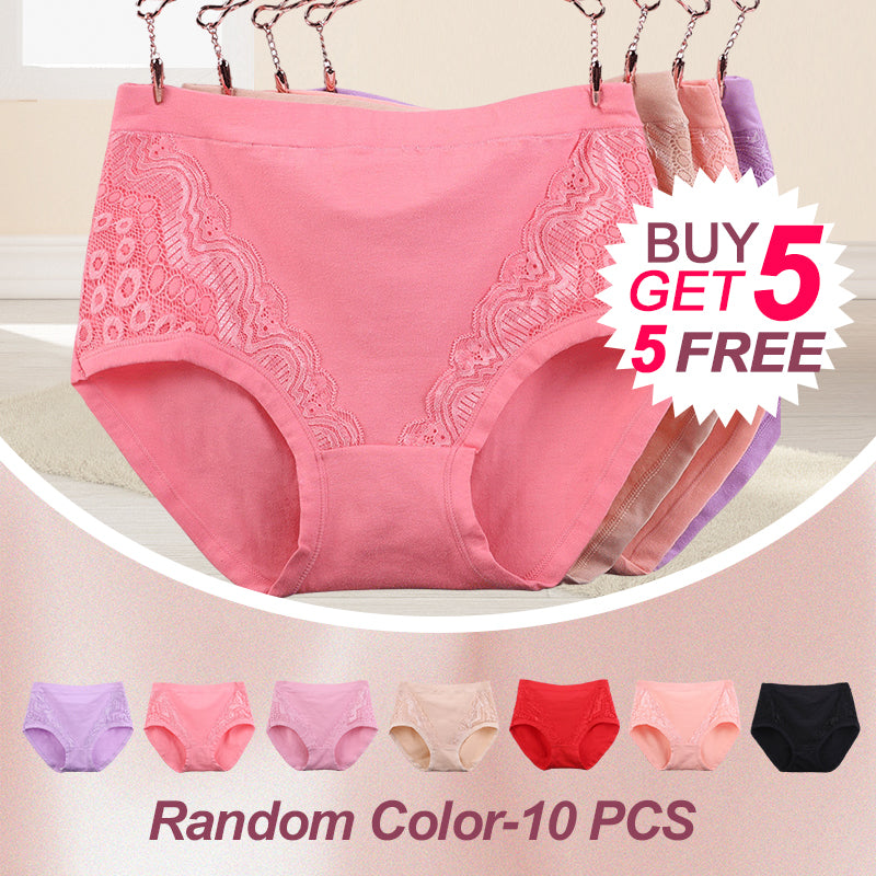 🌸Plus Size High Waist Leak Proof Cotton Panties