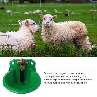 Automatic Sheep Water Bowl with Copper Valve