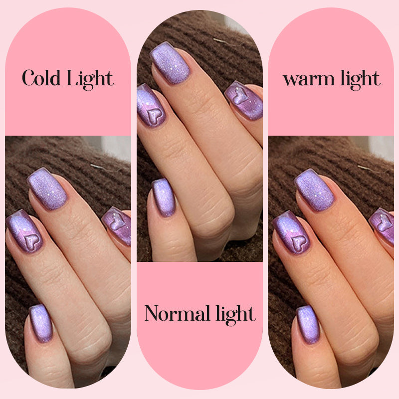 Easy Cat Eye Gel Nail Polish Set