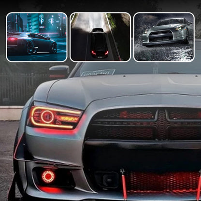 🔥LED Devil Eyes Headlights-visual feast🔥