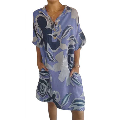 Women’s Casual Elegant Printed Dress