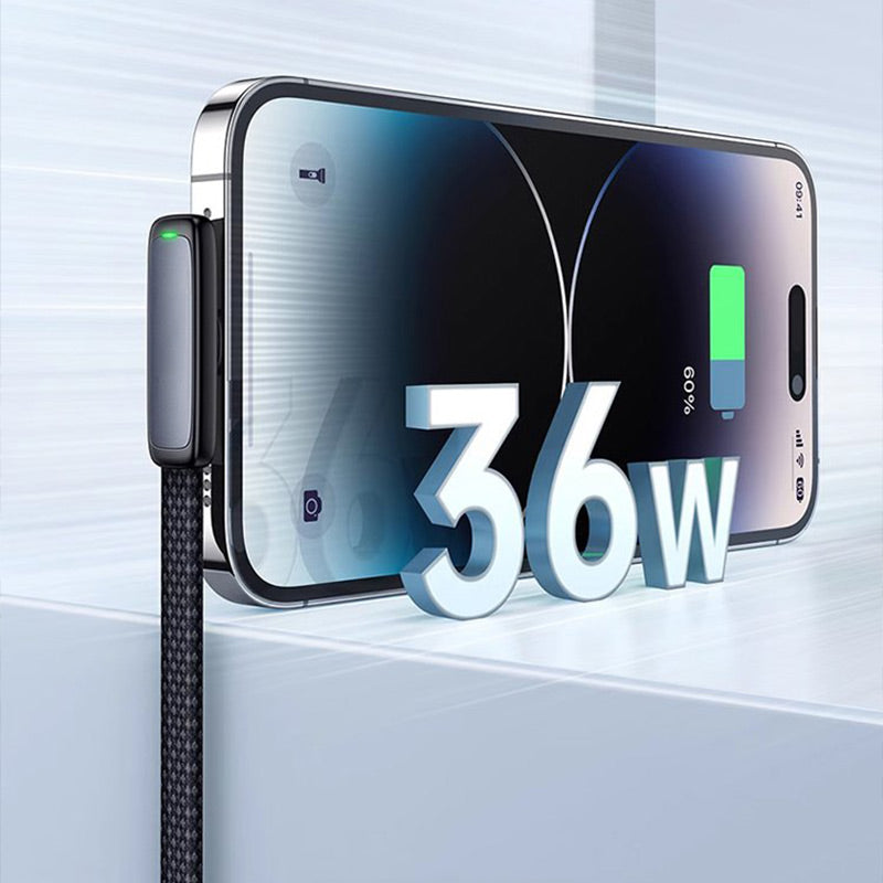 💥Limited time 60% off🔥⚡Elbow Braided Flash Charging Data Cable for Phone