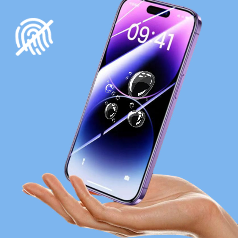 🔥Save 60% 📱Screen Protector -Fingerprint-proof Dust Free Without Bubbles