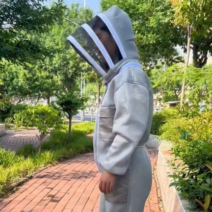 Breathable Mesh Full-Body Protective Bee Suit