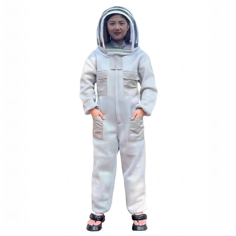 Breathable Mesh Full-Body Protective Bee Suit