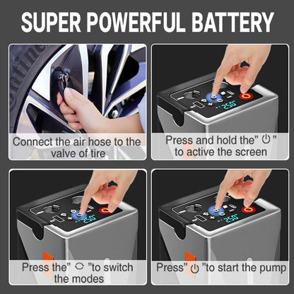 Multifunctional Jump Starter with Air Pump & Blower