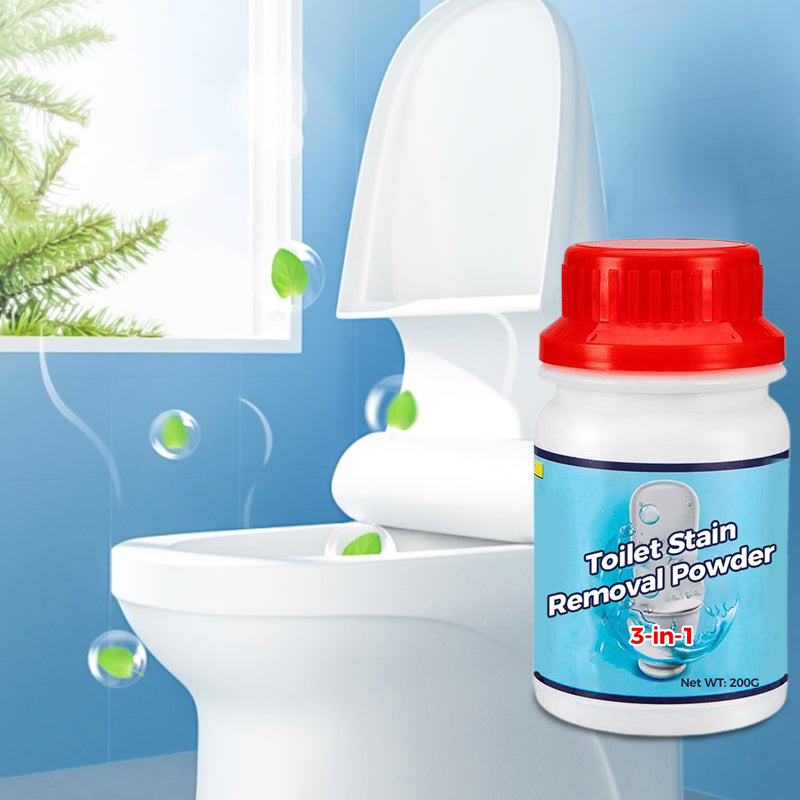 3-in-1 Toilet Stain Removal Powder