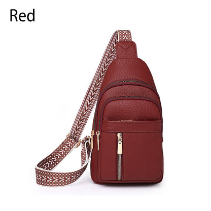 🔥40% OFF🔥Women's Vintage PU Leather Chest Bag