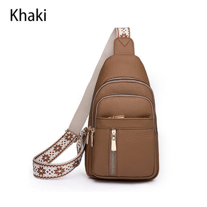 🔥40% OFF🔥Women's Vintage PU Leather Chest Bag