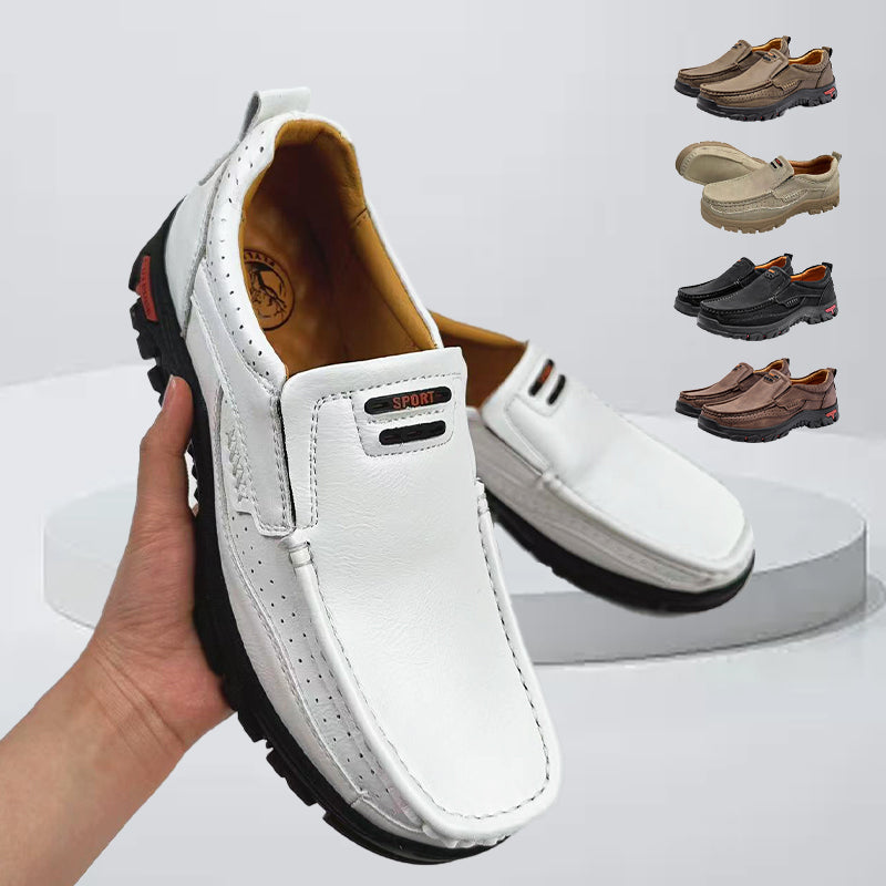 Men's Durable Slip-On PU Leather Loafers