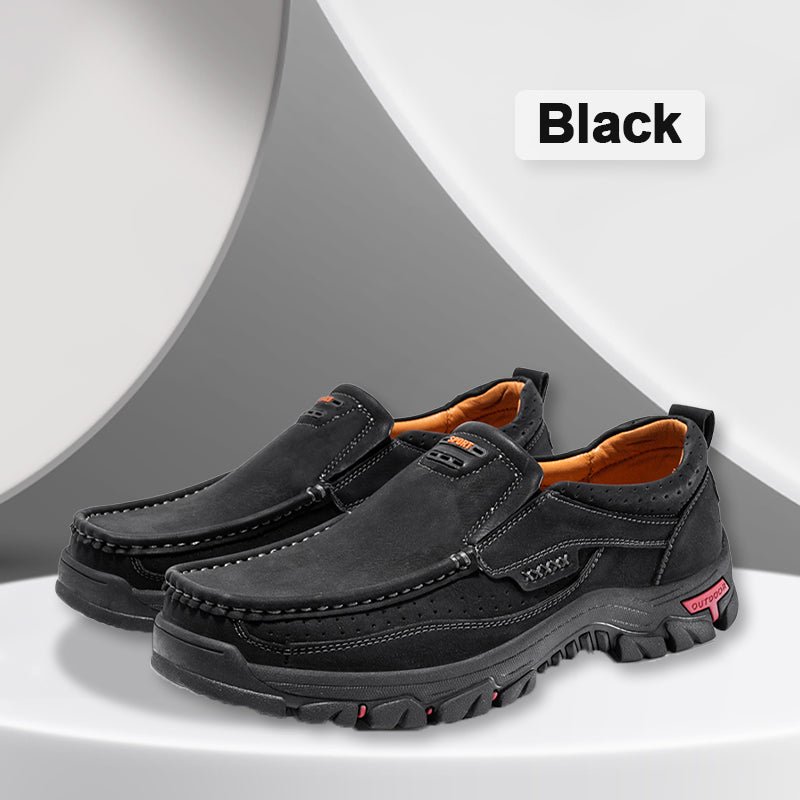 Men's Durable Slip-On PU Leather Loafers