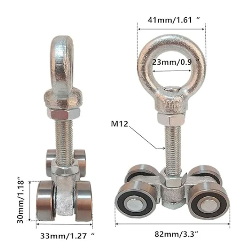 🔥Buy 1 Get 1 Free 🔥Taller Strut Channel Trolley Assembly