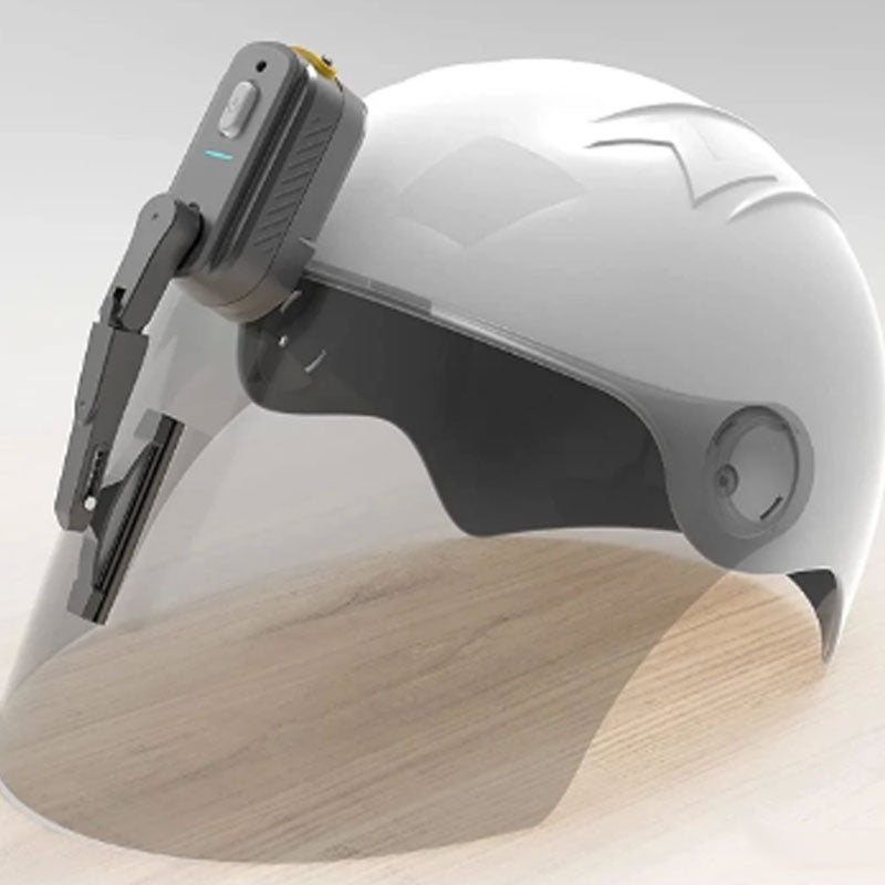 Electric Retractable Motorcycle Helmet Wiper