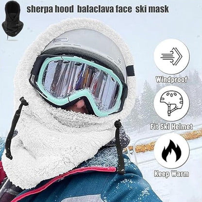 🔥Early Winter Discount-60% OFF⏰Unisex Warm Ski Hooded Scarf ☃️☃️