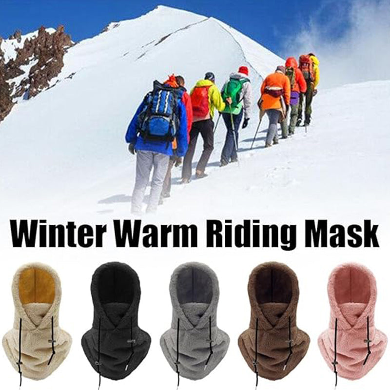 🔥Early Winter Discount-60% OFF⏰Unisex Warm Ski Hooded Scarf ☃️☃️