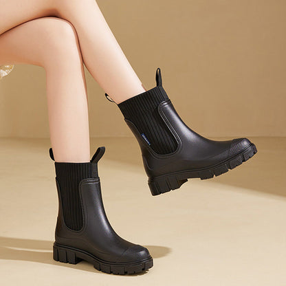 ✨New Arrival✨Waterproof Non-Slip Thick Sole Mid-Calf Boots