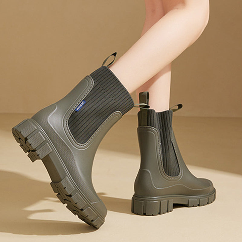 ✨New Arrival✨Waterproof Non-Slip Thick Sole Mid-Calf Boots