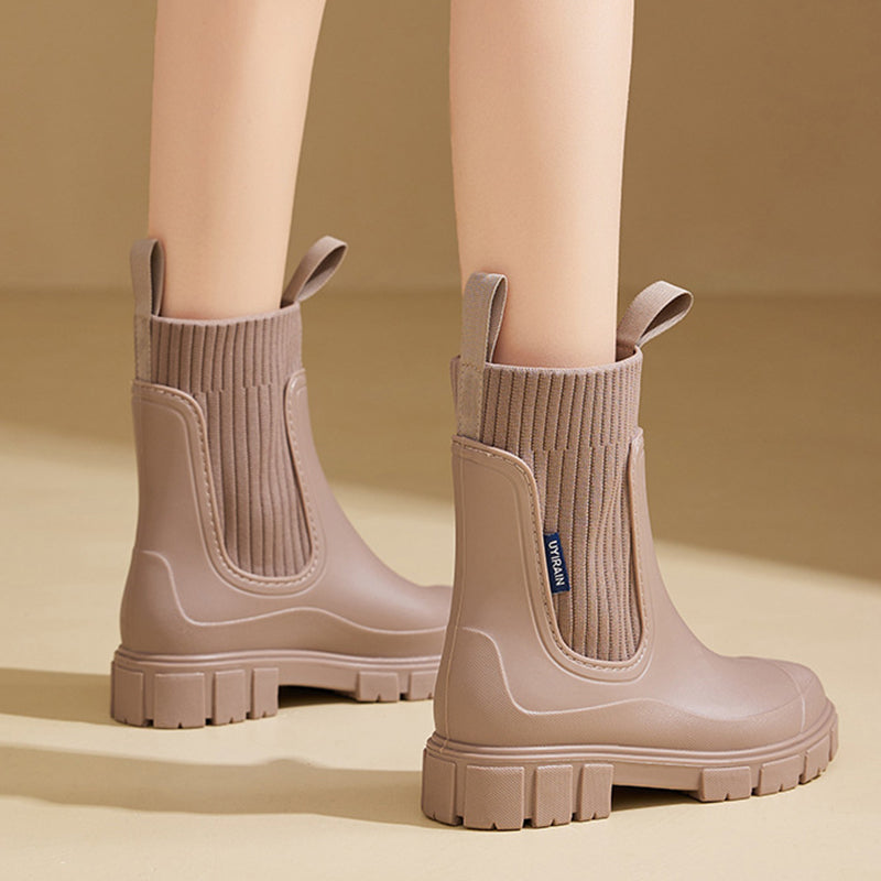 ✨New Arrival✨Waterproof Non-Slip Thick Sole Mid-Calf Boots