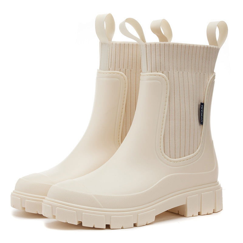 ✨New Arrival✨Waterproof Non-Slip Thick Sole Mid-Calf Boots