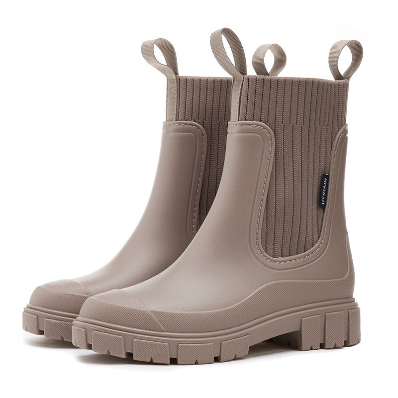 ✨New Arrival✨Waterproof Non-Slip Thick Sole Mid-Calf Boots