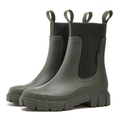 ✨New Arrival✨Waterproof Non-Slip Thick Sole Mid-Calf Boots