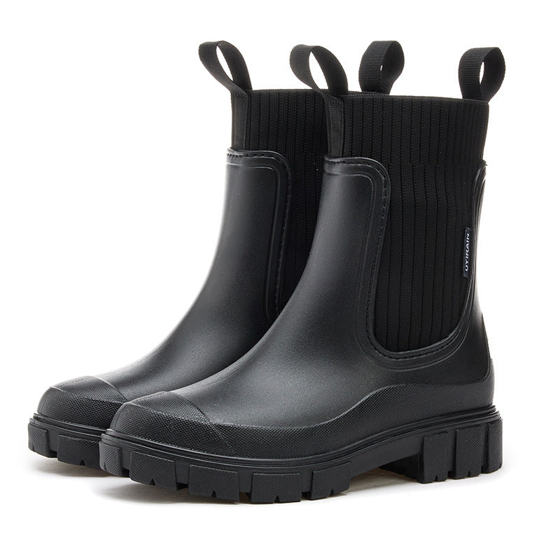 ✨New Arrival✨Waterproof Non-Slip Thick Sole Mid-Calf Boots