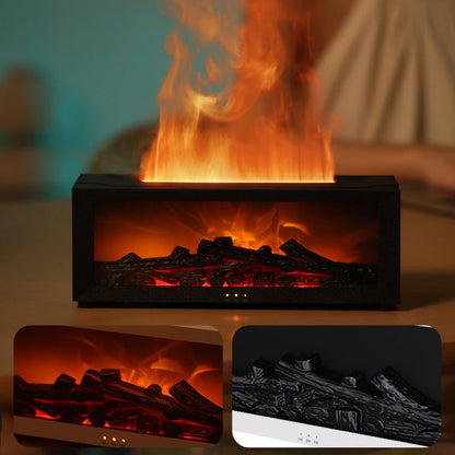 🎅Xmas Sales - 50% OFF🎄Fireplace Flame Diffuser Humidifier with Remote