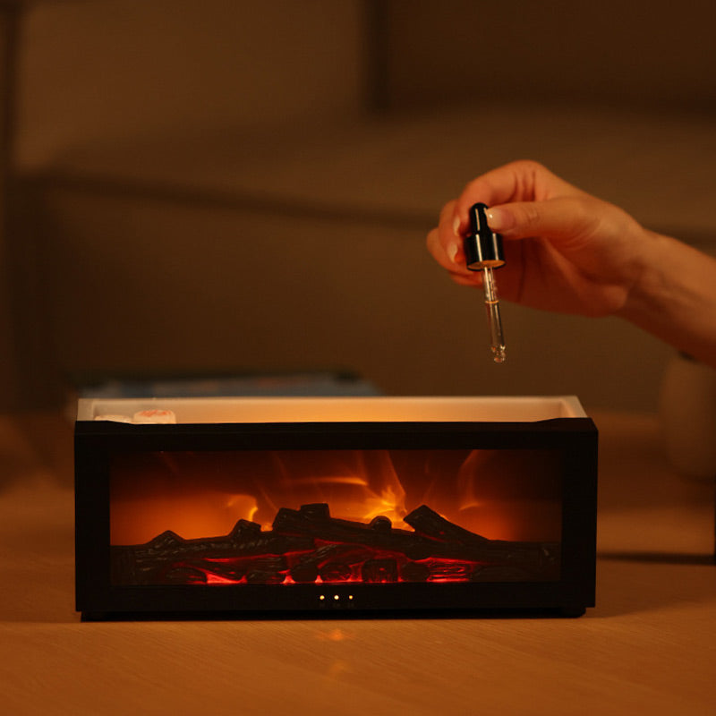 🎅Xmas Sales - 50% OFF🎄Fireplace Flame Diffuser Humidifier with Remote