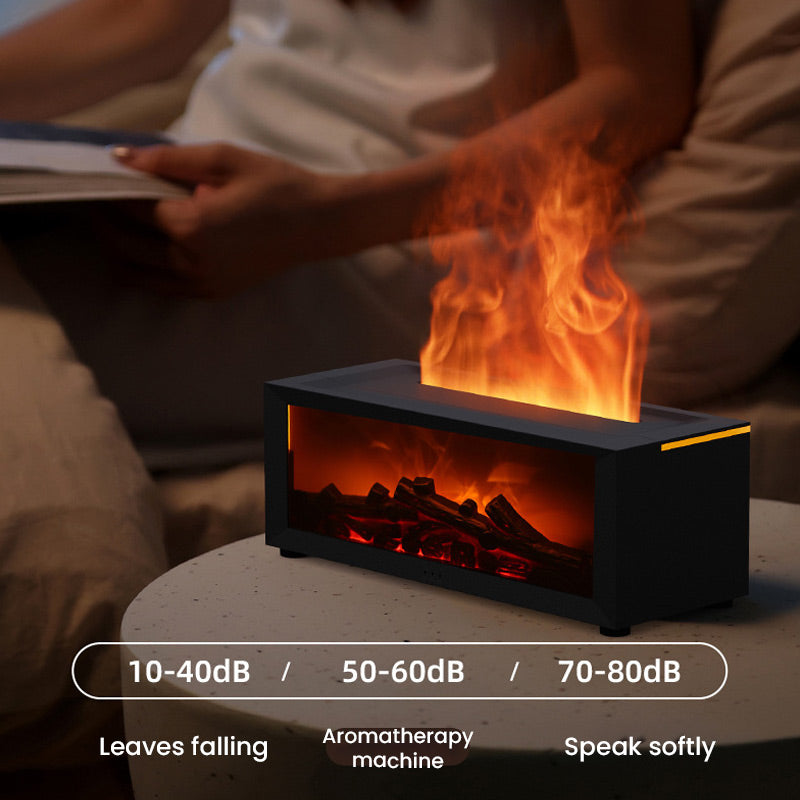 🎅Xmas Sales - 50% OFF🎄Fireplace Flame Diffuser Humidifier with Remote