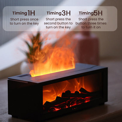 🎅Xmas Sales - 50% OFF🎄Fireplace Flame Diffuser Humidifier with Remote