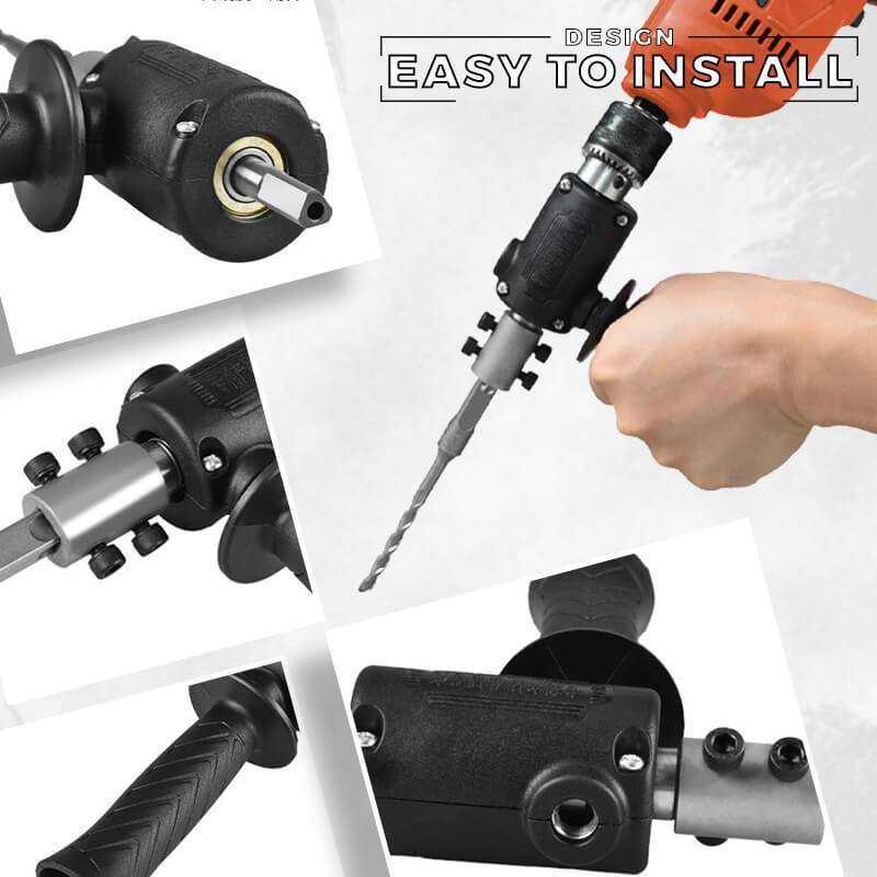 High-Hardness Portable Converter Kit for Electric Drill to Electric Hammer