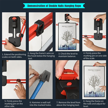 🔧Professional Picture Hanging & Leveling Tool