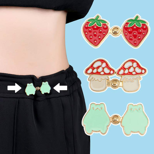 🍓 5 Pairs Instant Waist Tightener Buttons without Sewing🥳