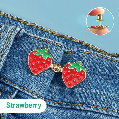 🍓 5 Pairs Instant Waist Tightener Buttons without Sewing🥳